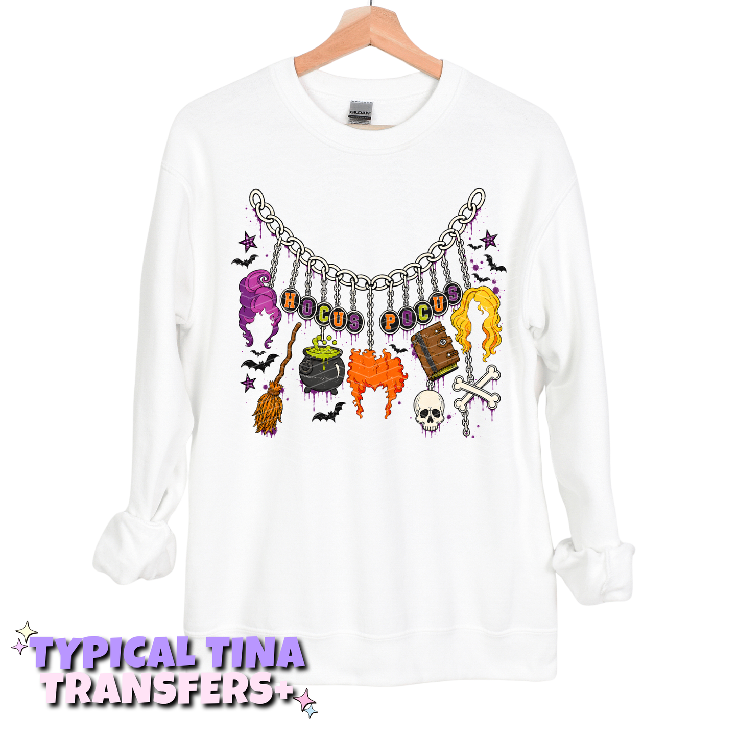 Hocus P charm chain | DTF Transfers | POD