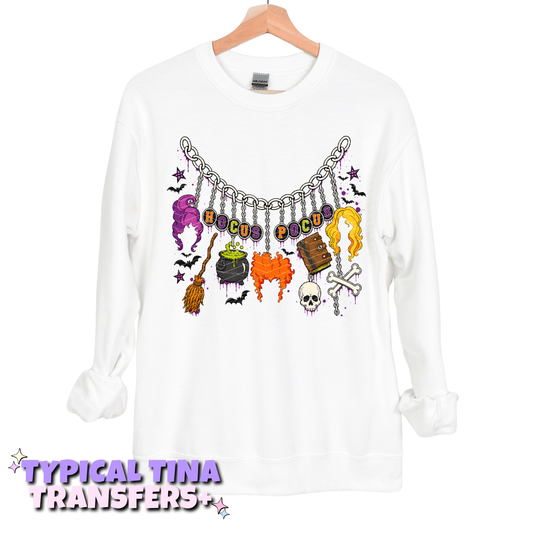 Hocus P charm chain | DTF Transfers | POD