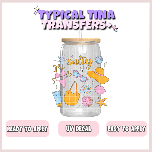 Salty | UV decals | POD