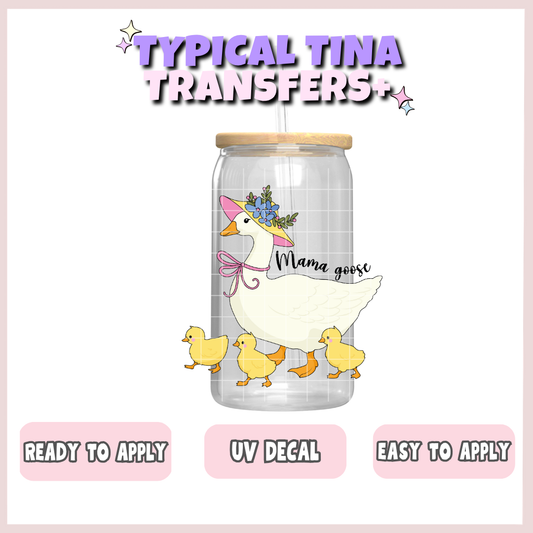 Mama Goose | UV decals | POD