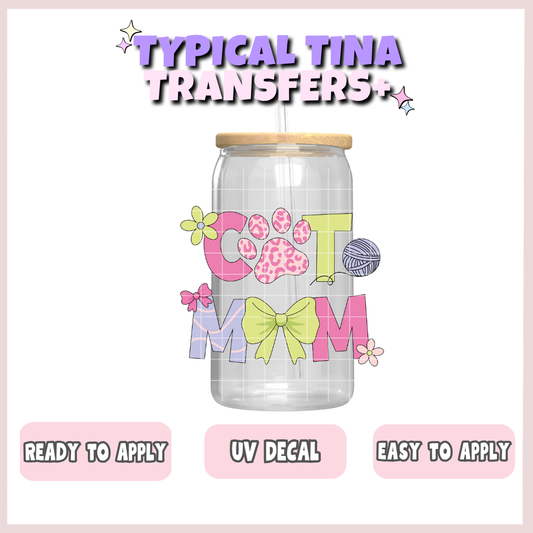 Cat Mom | UV decals | POD