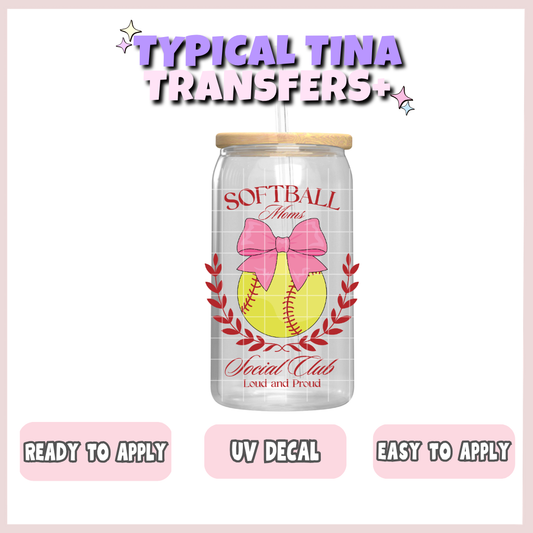 Softball social club | UV decals | POD