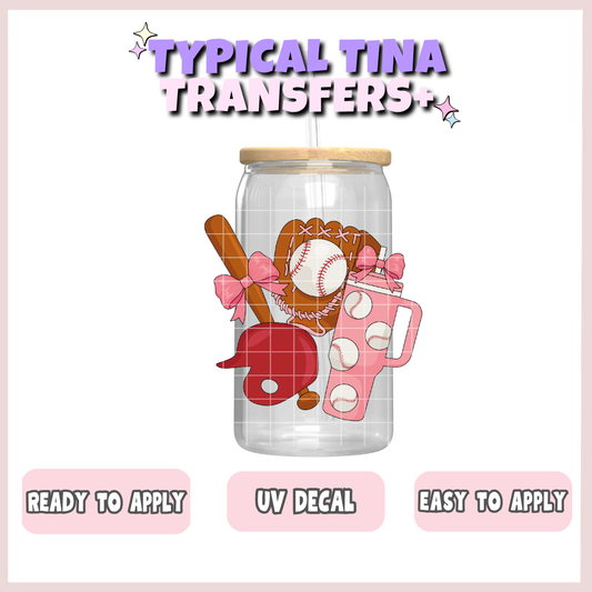 Baseball and tumbler | UV decals | POD