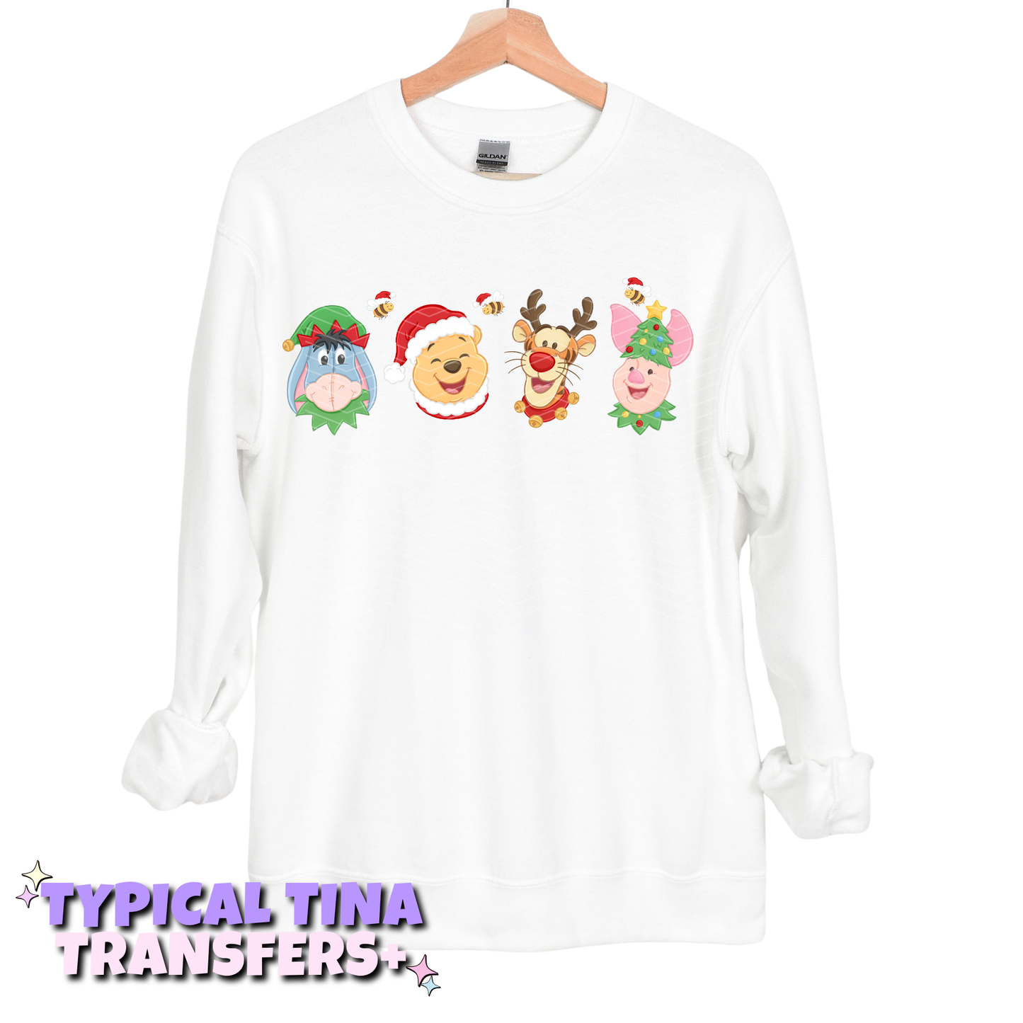 Acre friends Christmas headshots | DTF Transfers | POD