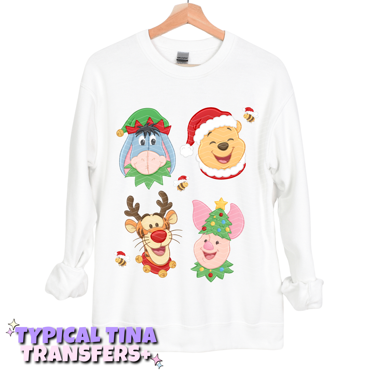 Acre friends Christmas headshots | DTF Transfers | POD