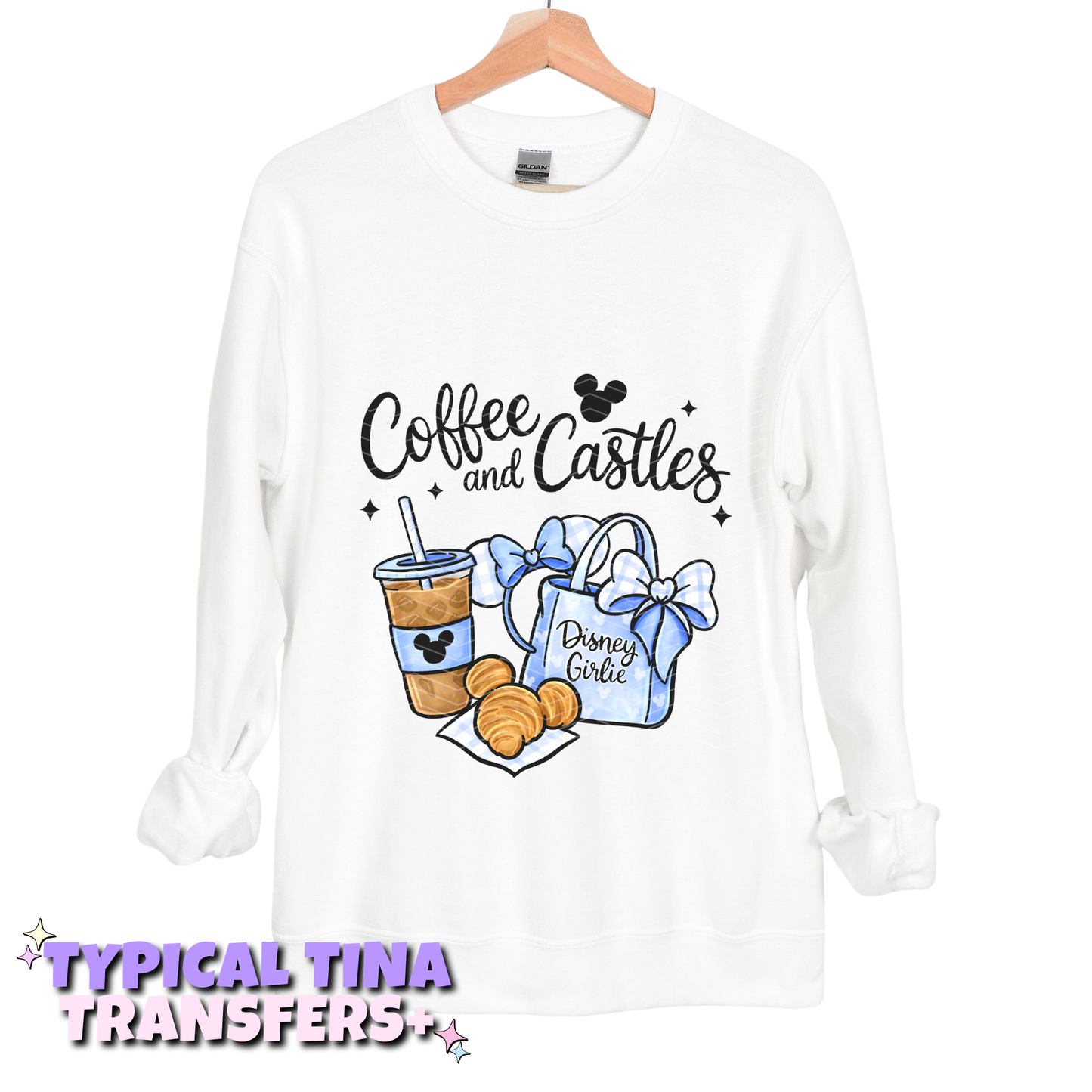 Coffee and castles | DTF Transfers | POD