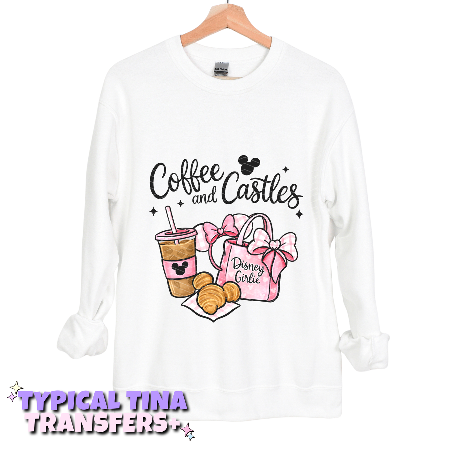 Coffee and castles | DTF Transfers | POD