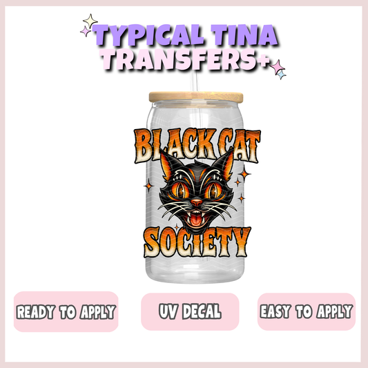 Black Cat Society | UV decals | POD