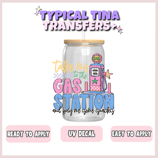 Gas station snacks | UV decals | POD