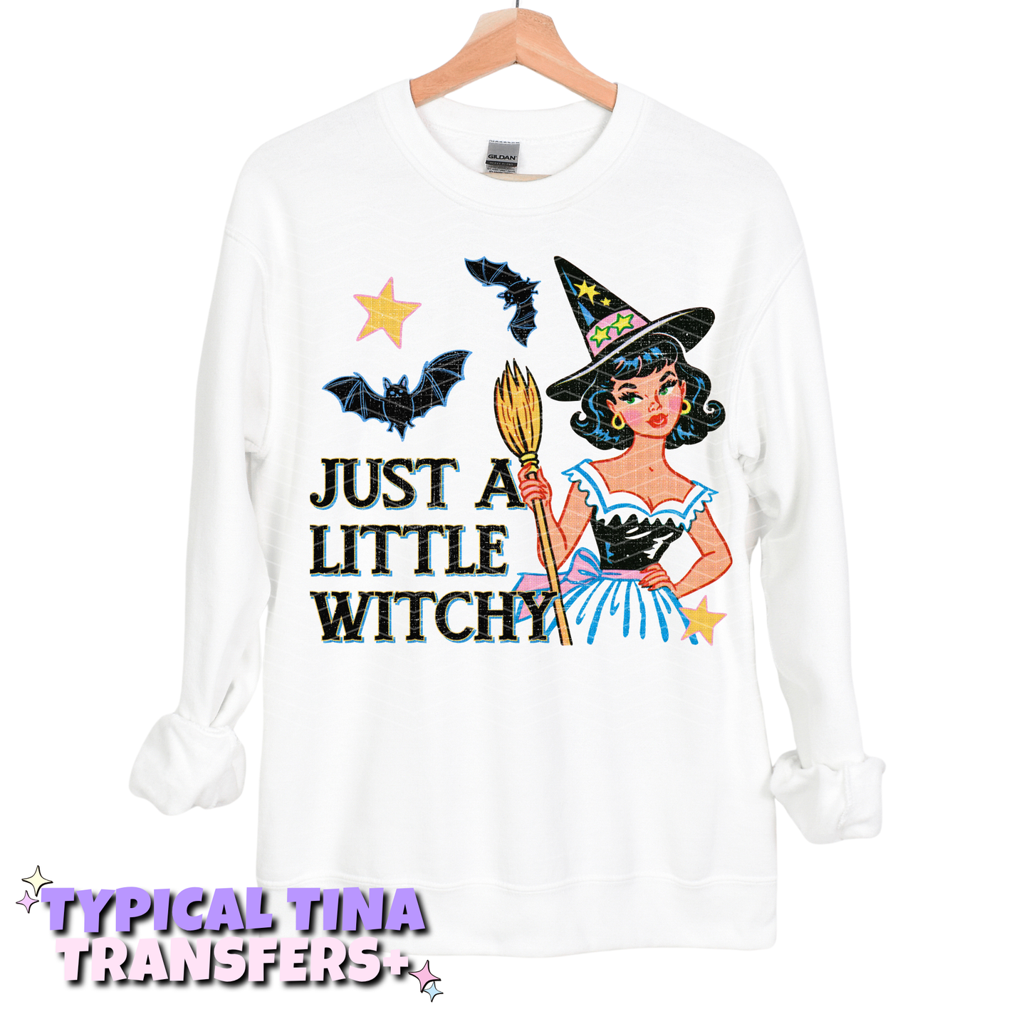 Just a little witchy | DTF Transfers | POD