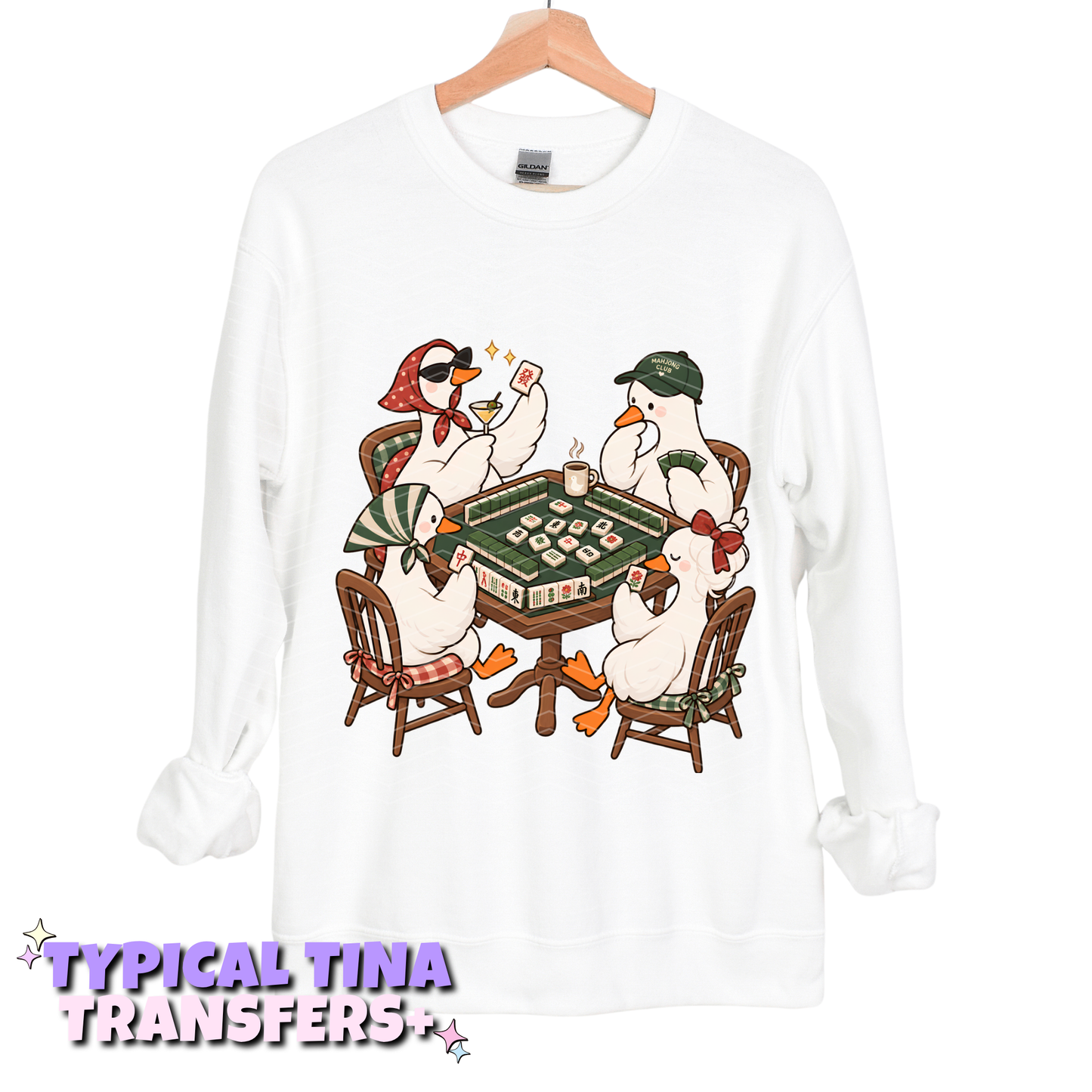 Mahjong Geese | DTF Transfers | POD
