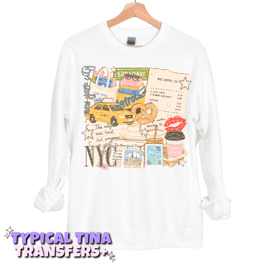 NYC mural | DTF Transfers | POD