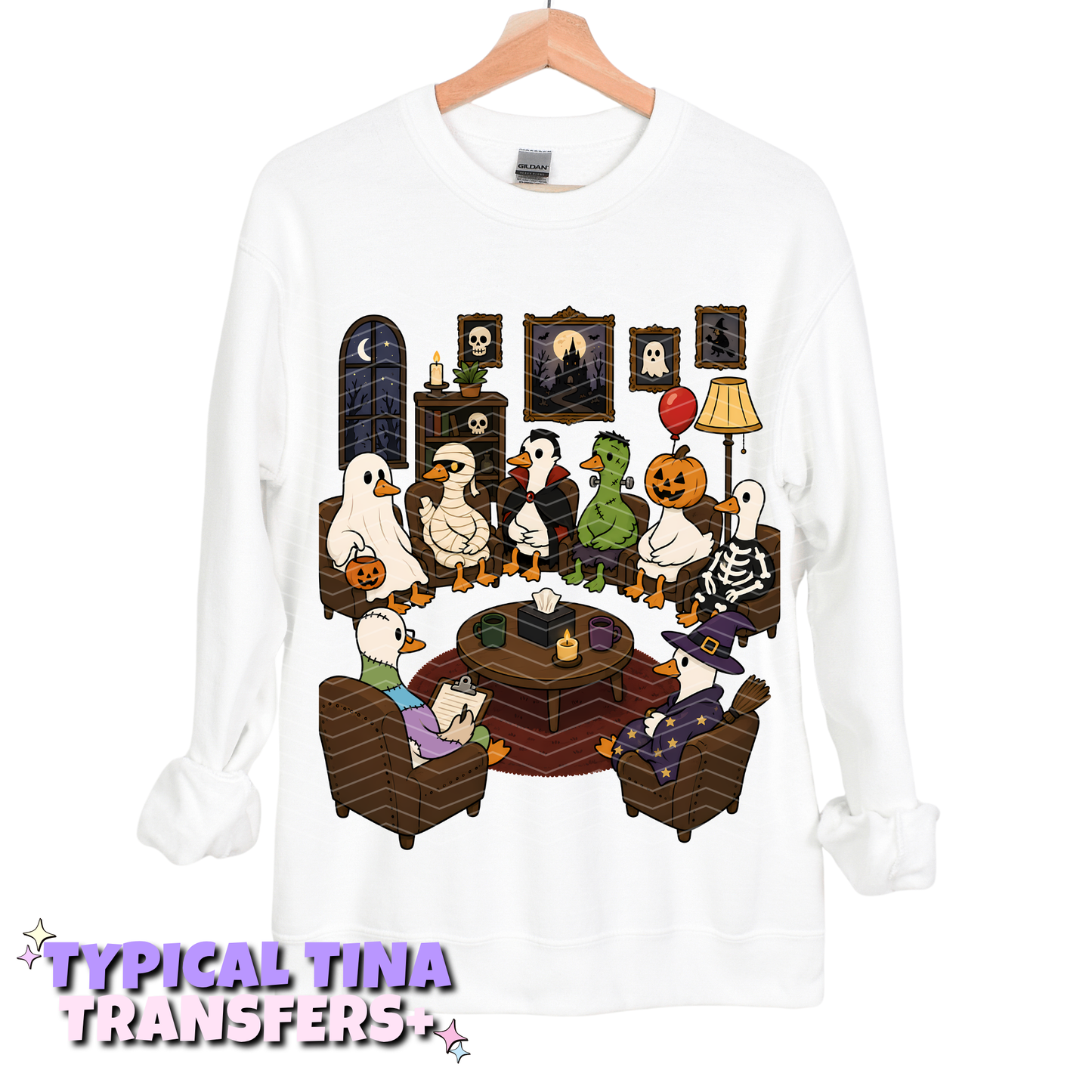 Halloween Goose meeting | DTF Transfers | POD