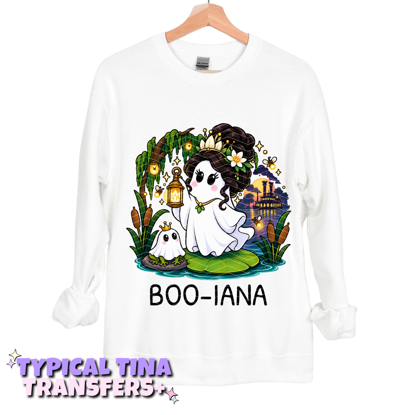 Spooky Princess Ghost | DTF Transfers | POD