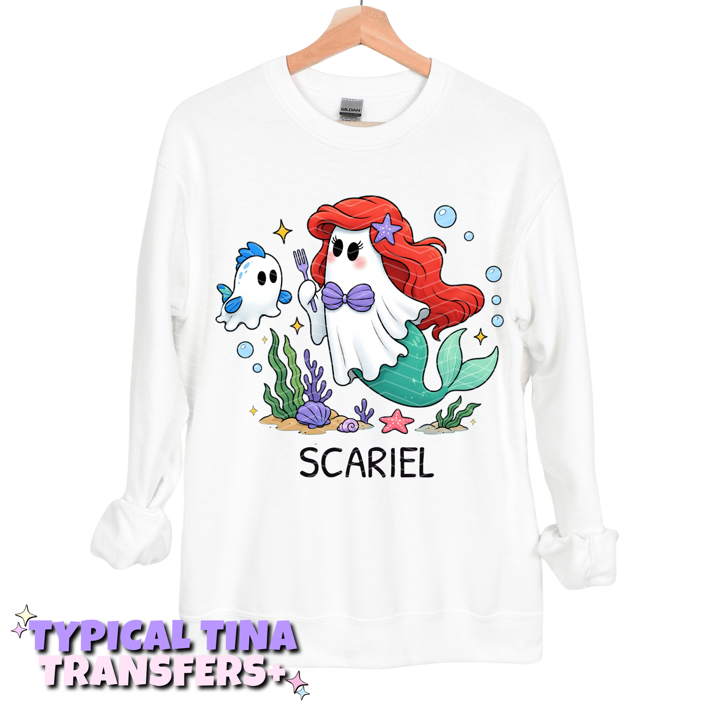 Spooky Princess Ghost | DTF Transfers | POD