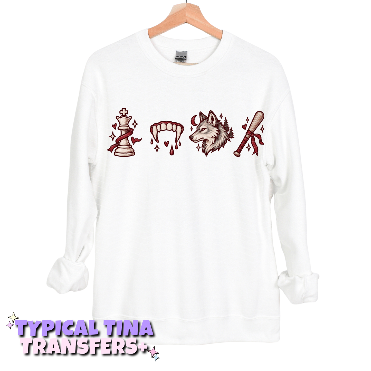 Vampire icons | DTF Transfers | POD
