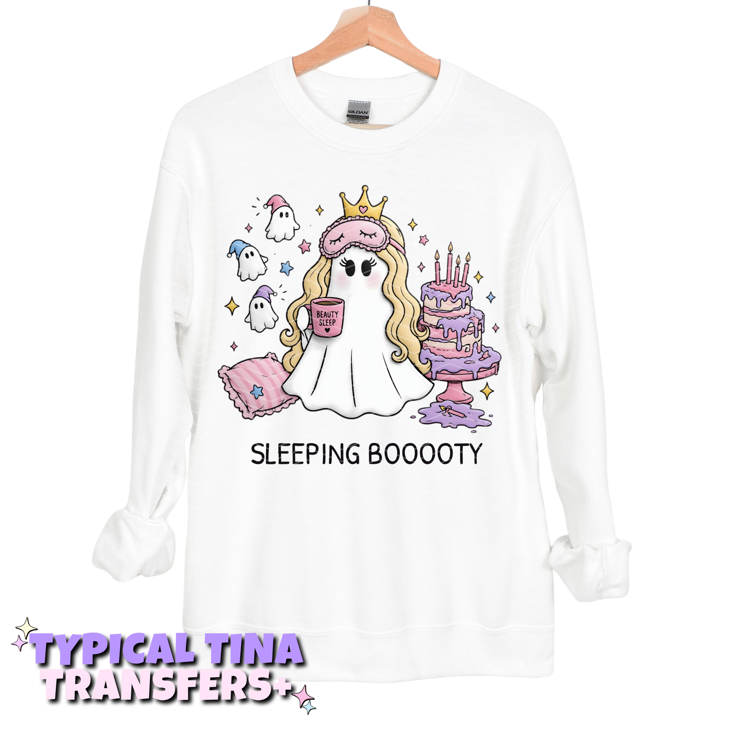 Spooky Princess Ghost | DTF Transfers | POD