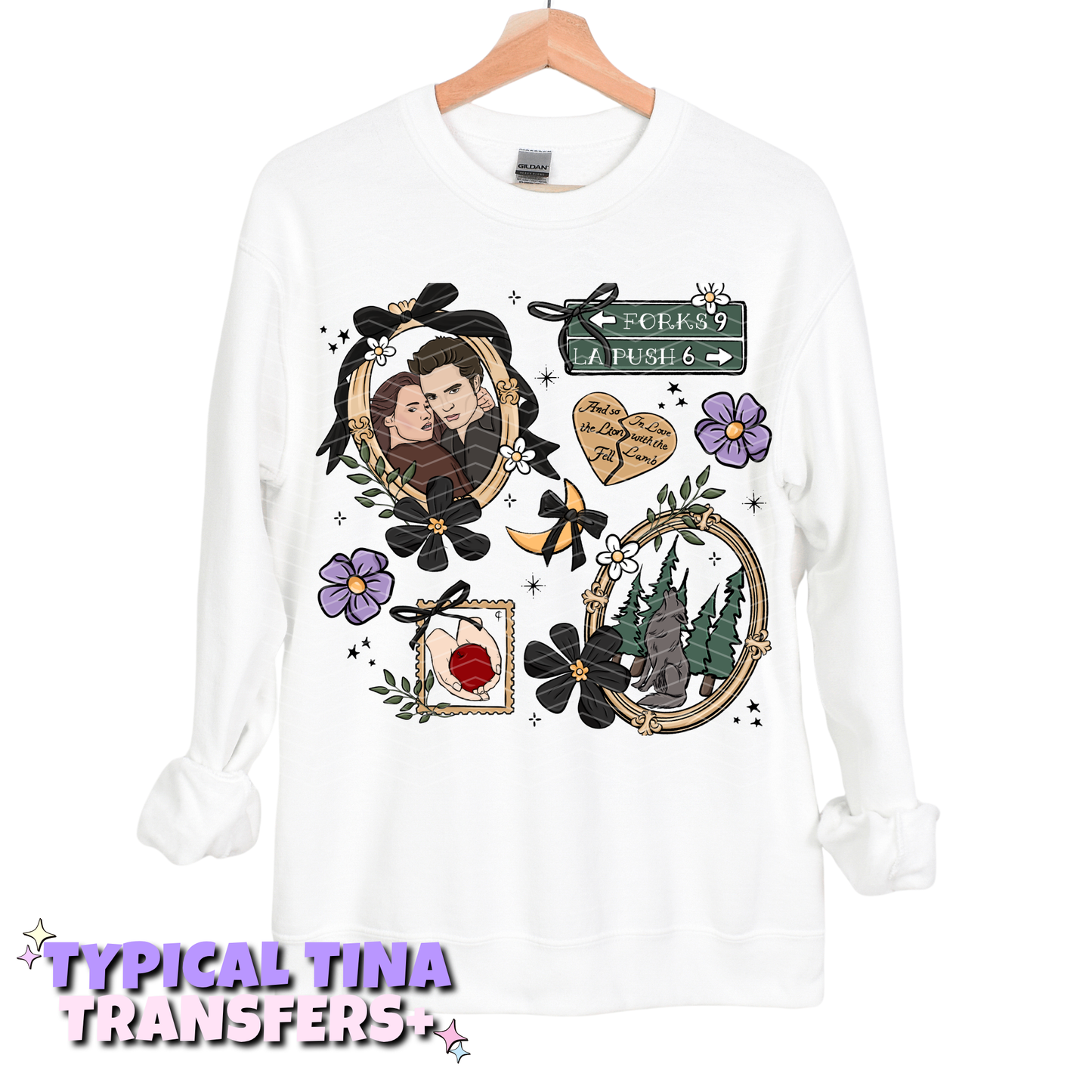vampire in frames | DTF Transfers | POD