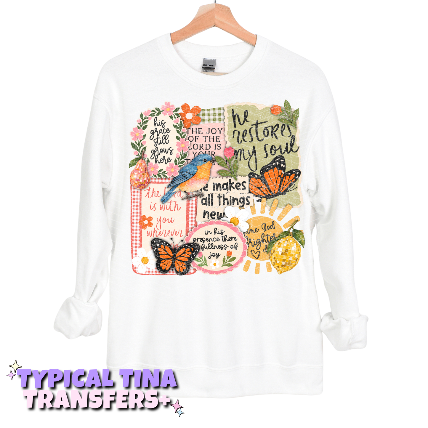 He restored my soul | DTF Transfers | POD