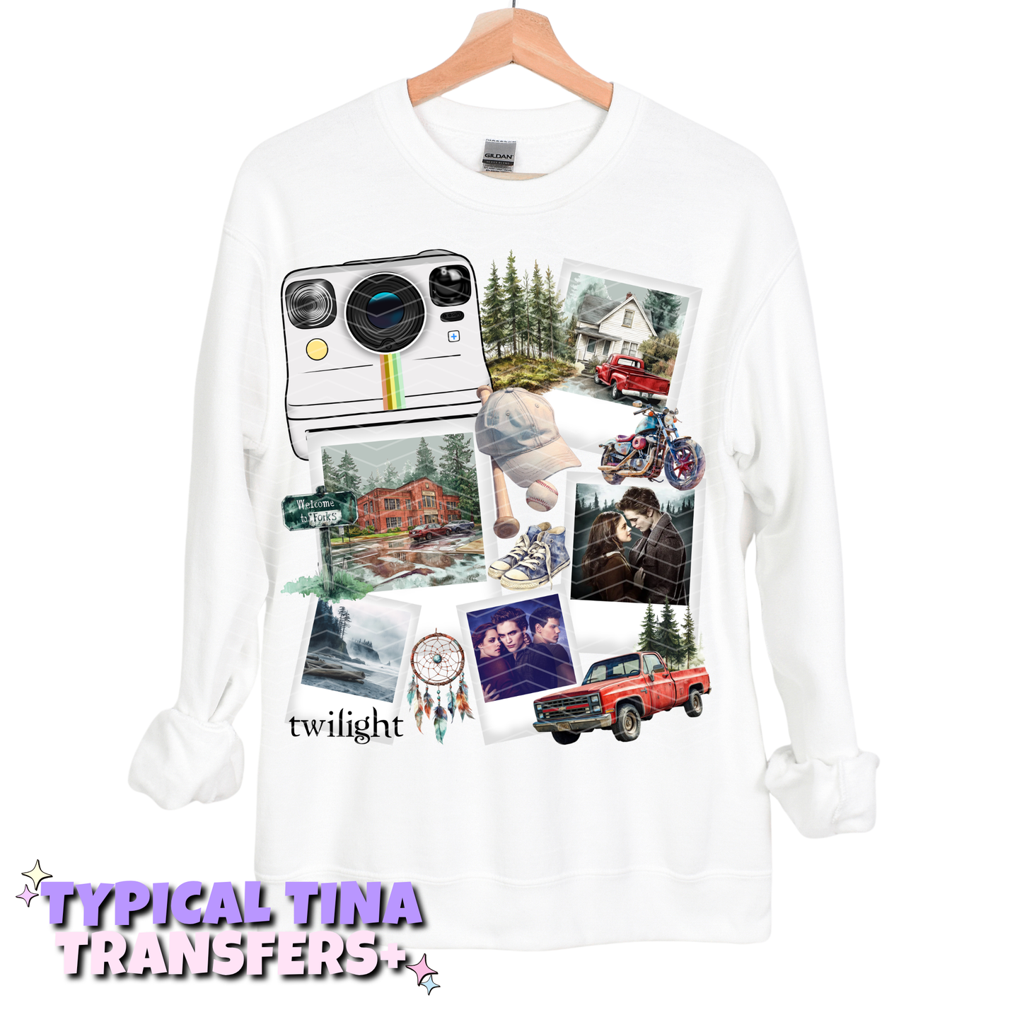 Vampire polaroids | DTF Transfers | POD