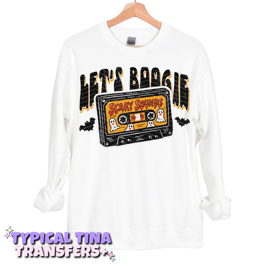 Let's boogie scary sounds | DTF Transfers | POD