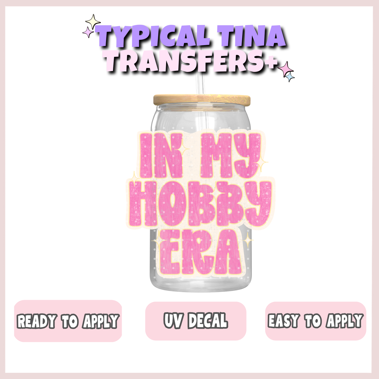 In Hobby Era | UV decals | POD