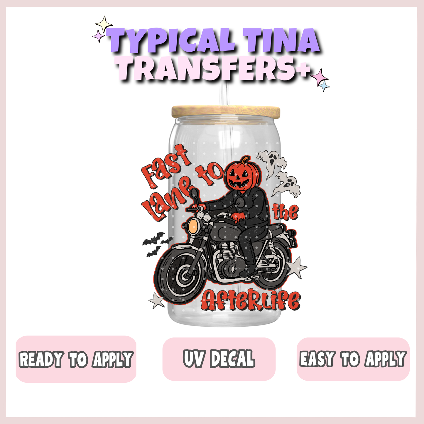 Fast lane to the afterlife | UV decals | POD