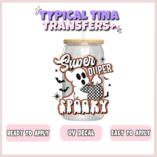 Super duper spooky | UV decals | POD