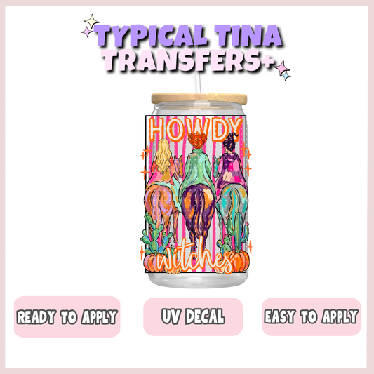 Howdy witches | UV decals | POD
