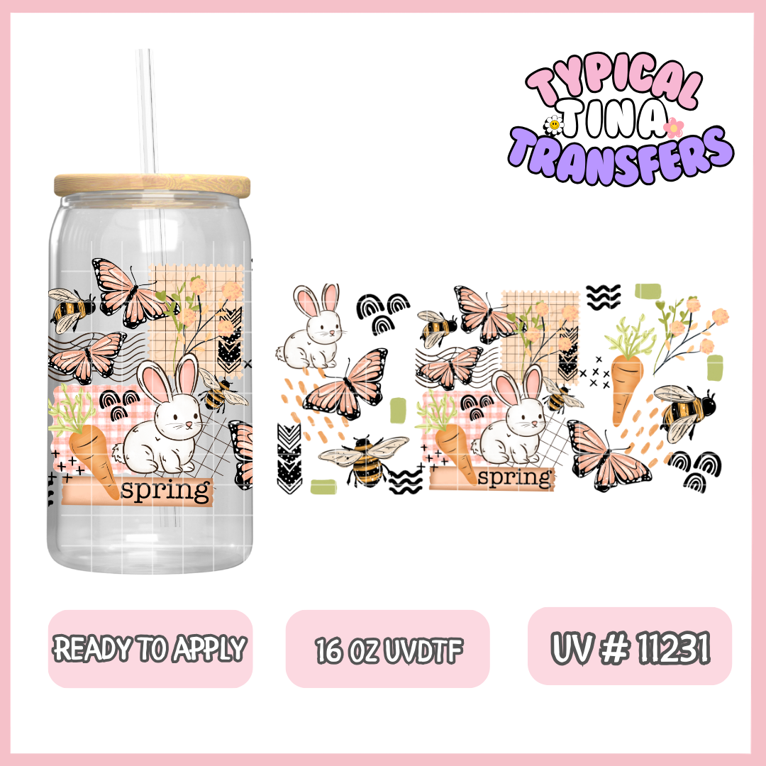 UVDTF #11231 | 16oz UVDTF Wrap | POD